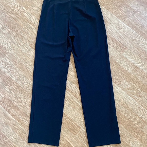 Eileen Fisher Black Pull On Pants - Picture 2 of 5